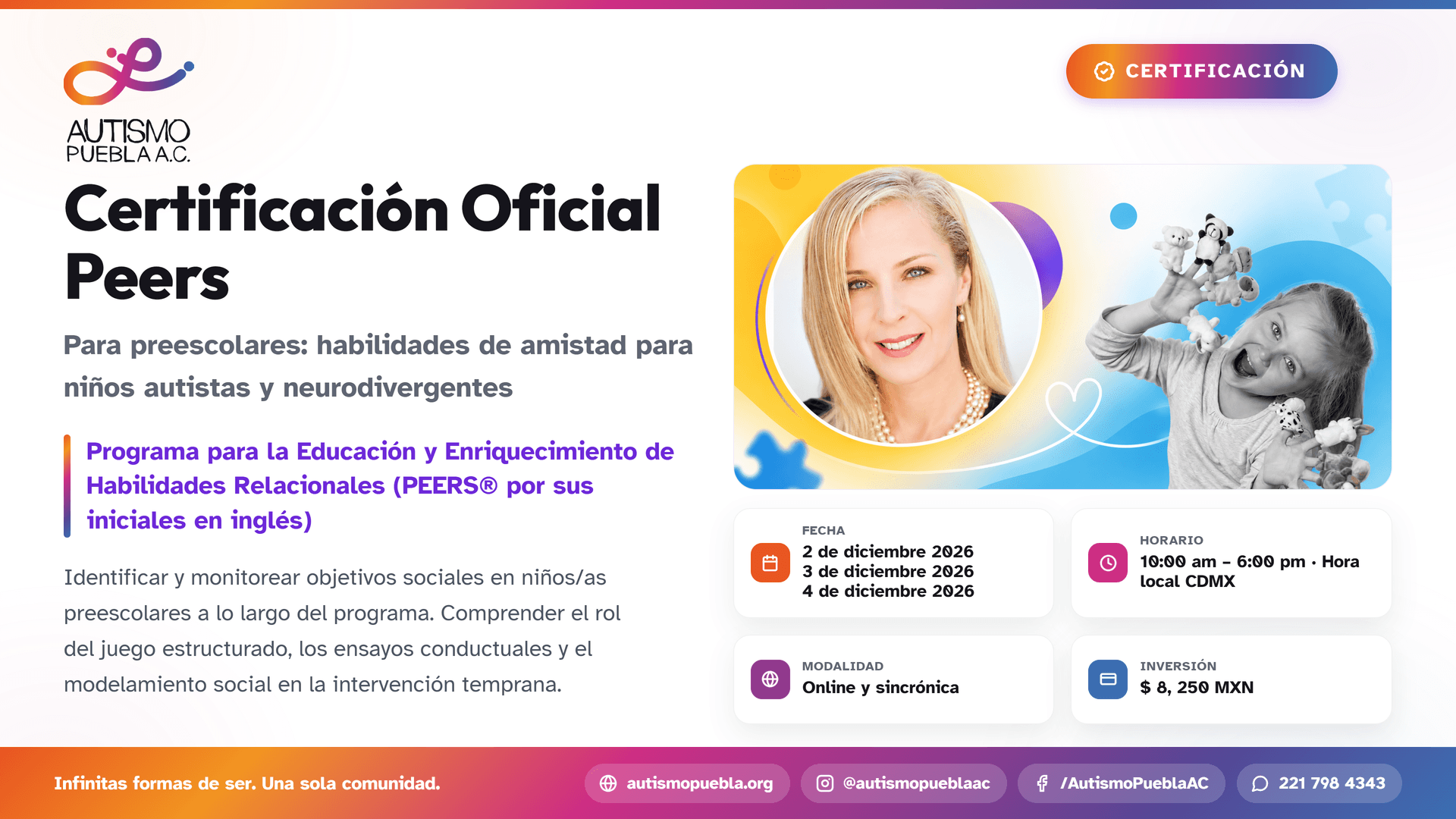 Certificación oficial PEERS